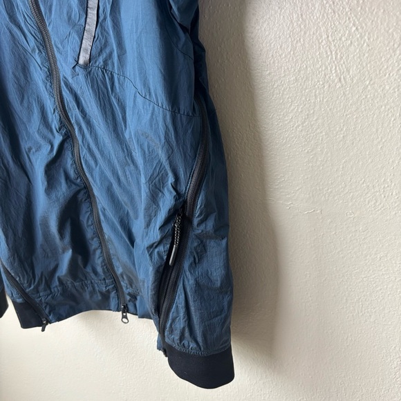 Nike Tech Hypermesh Varsity Jacket In Blue & Black Men’s Size XS 832190-010 - Picture 4 of 10